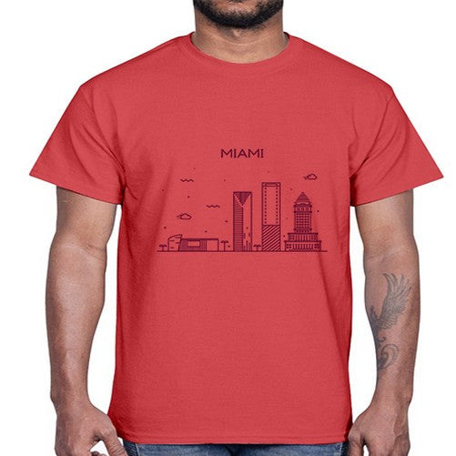 Miami 1282#- cities- Cotton Tee