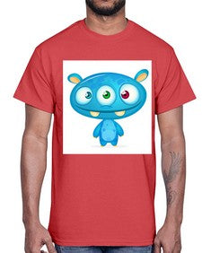 Monster 181#- cartoon general- Cotton Tee