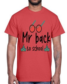 Mr back to school 538#- general school- Cotton Tee