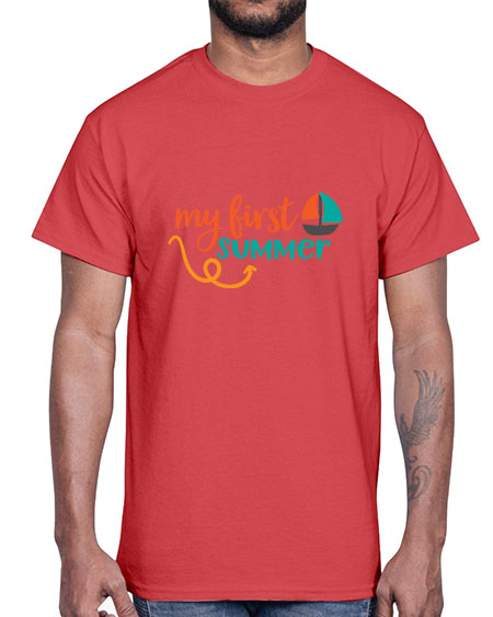My first summer 89#- summer- Cotton Tee