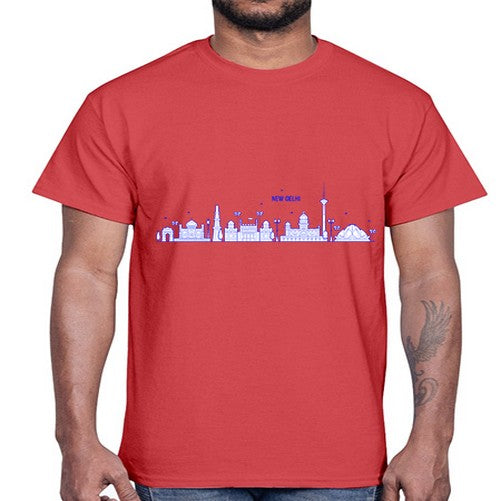 New Delhi 1441#- cities- Cotton Tee