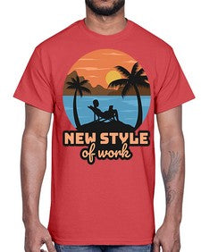 New Style of Work 5#- internet- Cotton Tee