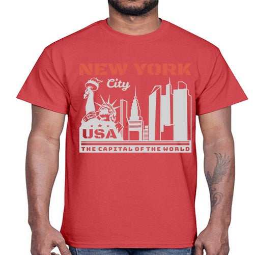 New York 1466#- cities- Cotton Tee