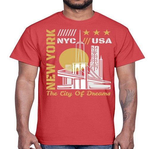 New York 1475#- cities- Cotton Tee