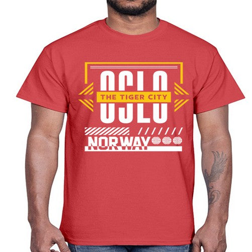 Oslo 1553#- cities- Cotton Tee