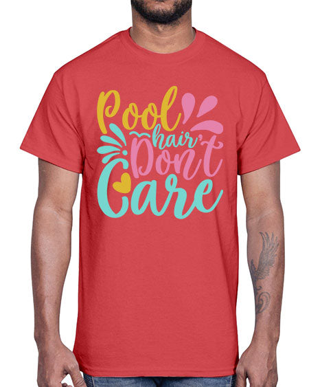 POOL HAIR DONT CARE Style 6#- summer- Cotton Tee