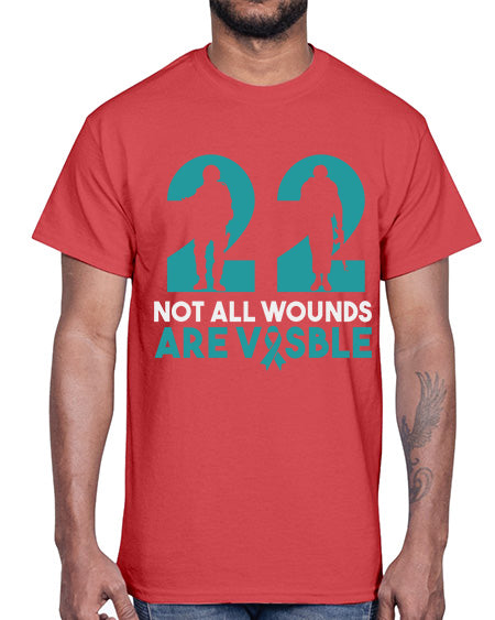 PTSD Awareness Month Support 10#- PTSD- Cotton Tee