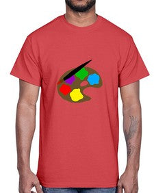 Paint Colors Artboard 173#- art pop art- Cotton Tee
