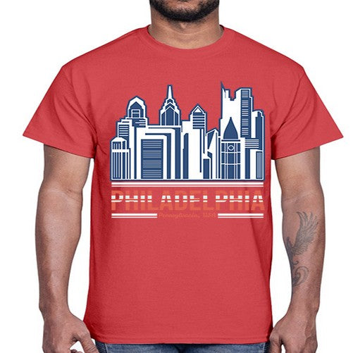 Philadelphia 1604#- cities- Cotton Tee