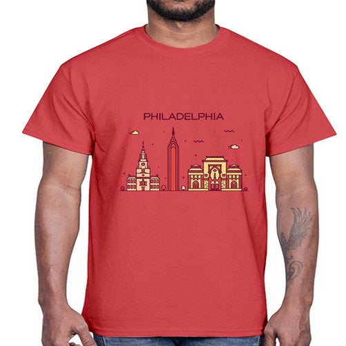 Philadelphia 1605#- cities- Cotton Tee