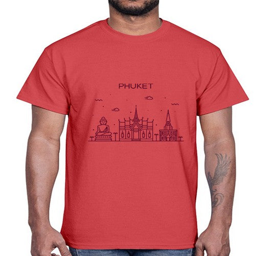 Phuket 1615#- cities- Cotton Tee