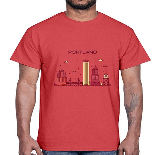 PortlandOregon 1682#- cities- Cotton Tee