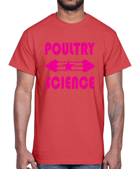PoultryScienceScience tshirt design PoultryScience Sciencetshirtdesign 158#- general science- Cotton Tee