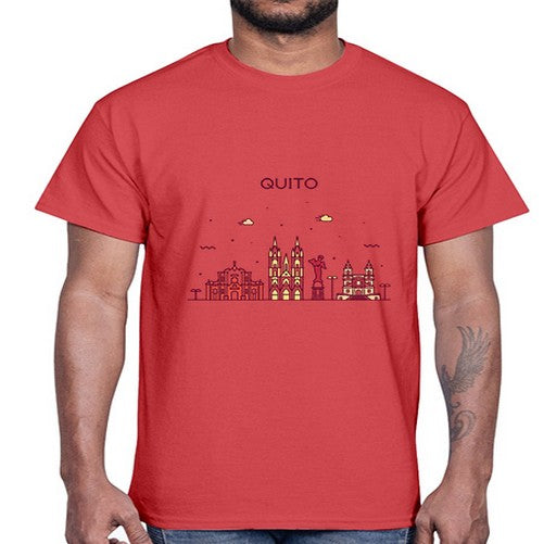 Quito 1703#- cities- Cotton Tee