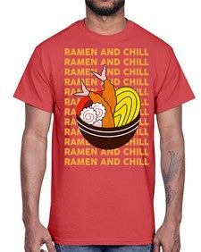 Ramen and Chill 1493#- Ramen- Cotton Tee