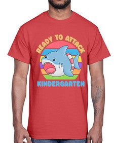 Ready to Attack Kindergarten 712#- kindergarten- Cotton Tee