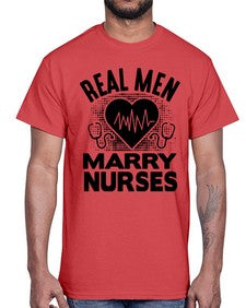 Real men Style 1349#- nurse- Cotton Tee