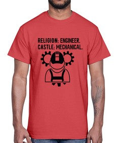 Religion Style 1352#- engineer- Cotton Tee