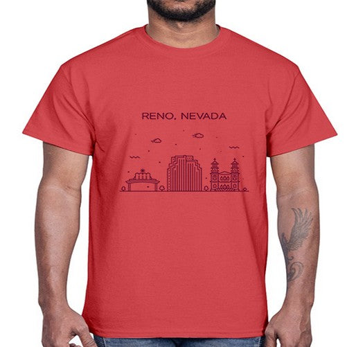 Reno 1712#- cities- Cotton Tee