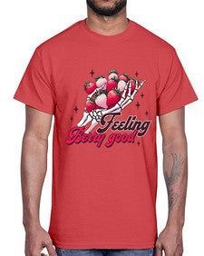 Retro Summer Doing My Berry 1506#- strawberry- Cotton Tee