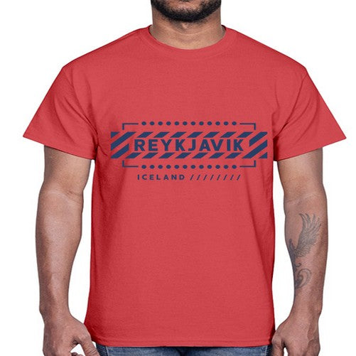 Reykjavik 1718#- cities- Cotton Tee