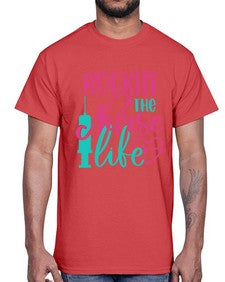 Rockin The Nurse Life Style Style 1358#- nurse- Cotton Tee