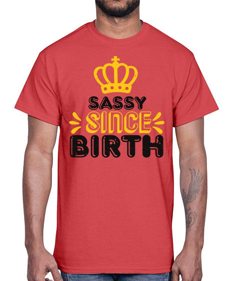 Saddy since birth Style 198#- baby shower- Cotton Tee