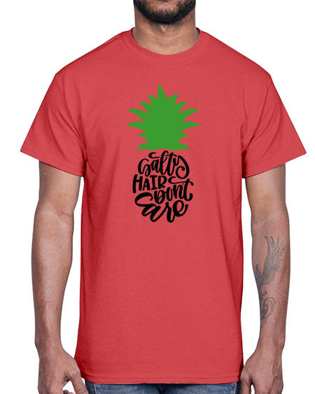 Salty Hair Dont Care Style 28#- summer- Cotton Tee