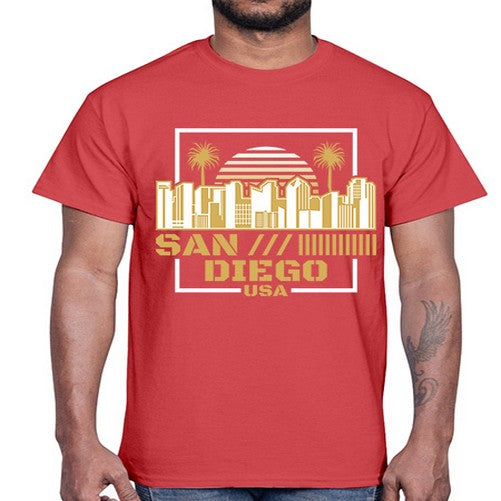 San Diego 1775#- cities- Cotton Tee
