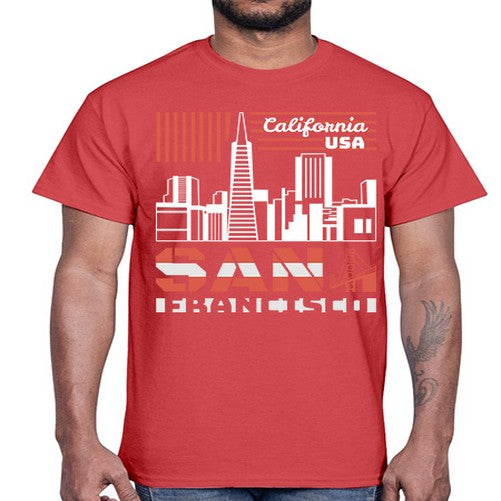 San Francisco 1777#- cities- Cotton Tee