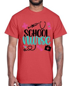 School Nurse Style Style 1378#- nurse- Cotton Tee