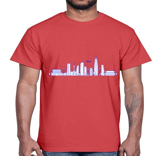 Seoul 1817#- cities- Cotton Tee