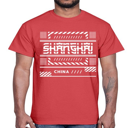 Shanghai 1826#- cities- Cotton Tee