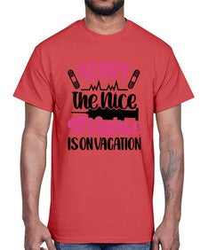 Sorry The Nice Nurse Style Style 1422#- nurse- Cotton Tee