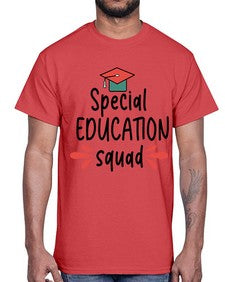 Special Education squad 886#- graduation- Cotton Tee