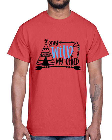 Stay Wild My Child Style 448#- baby- Cotton Tee