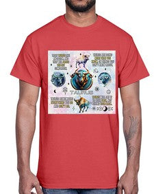 Straight Taurus 478#- taurus- Cotton Tee