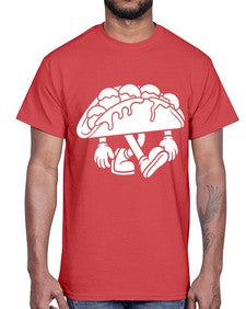 Stranger tacos 235#- cartoon food- Cotton Tee