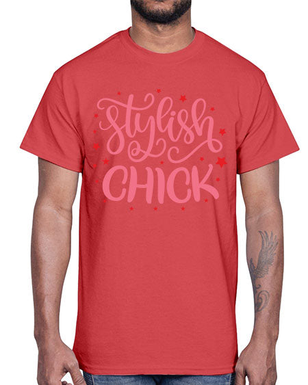 Stylish Chick 152#-  fashion- Cotton Tee