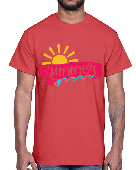 Summer Style 25#- summer- Cotton Tee