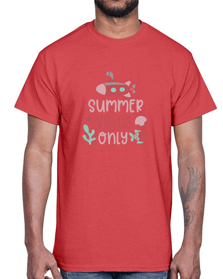 Summer vibes only 8#- summer- Cotton Tee
