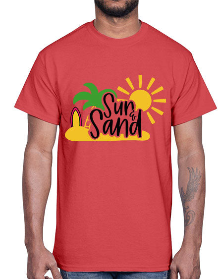 Sun Sand Style 17#- summer- Cotton Tee