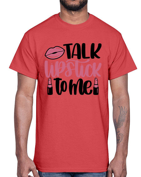 Talk Lipstick To Me Style 15#-makeup Cotton Tee