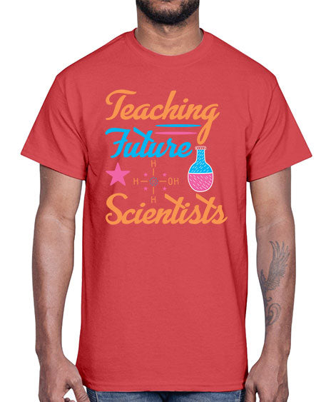 TeachingfuturescientistsScience tshirt design Sciencetshirtdesign 23#- general science- Cotton Tee