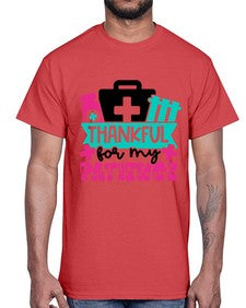 Thankful For My Patience Style Style 1492#- nurse- Cotton Tee