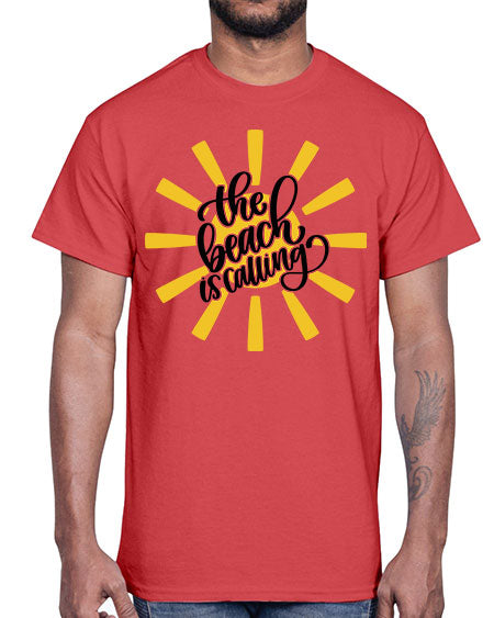 The Beachy Is Calling Style 10#- summer- Cotton Tee
