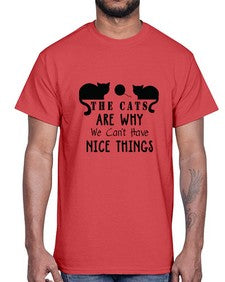 The Cats Style 118#- cats- Cotton Tee