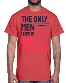 The Only Men I Like 1623#- Ramen- Cotton Tee