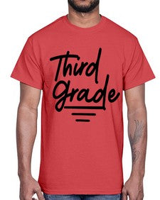 Third Grade 947#- third grade- Cotton Tee
