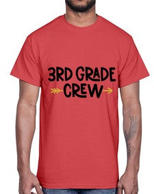 Third Grade Crew 952#- third grade- Cotton Tee